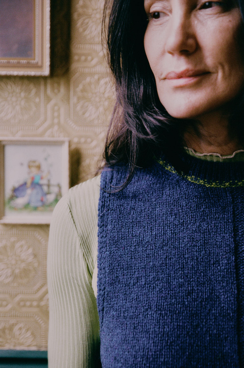 Ada Sweater Vest, Midnight Navy