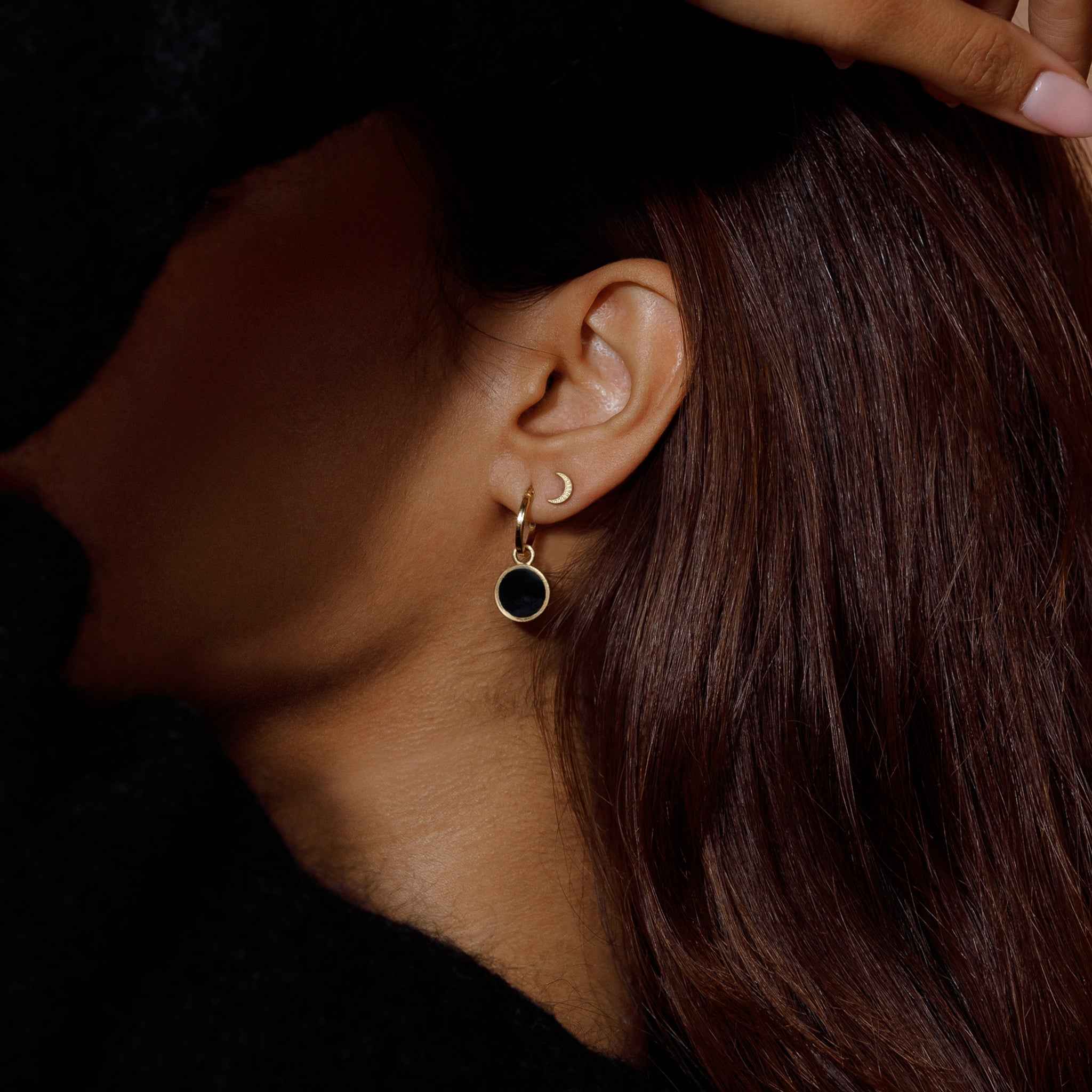 Black Onyx Portilla Earrings