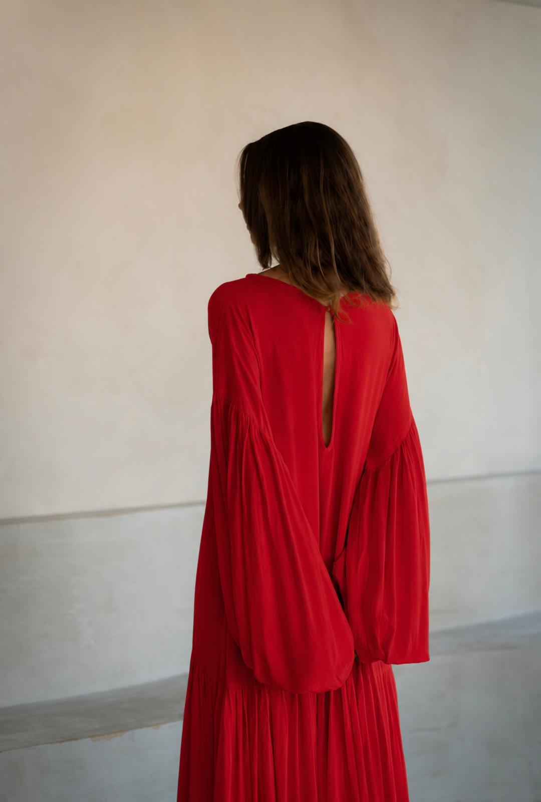 HARMONY DRESS - RED
