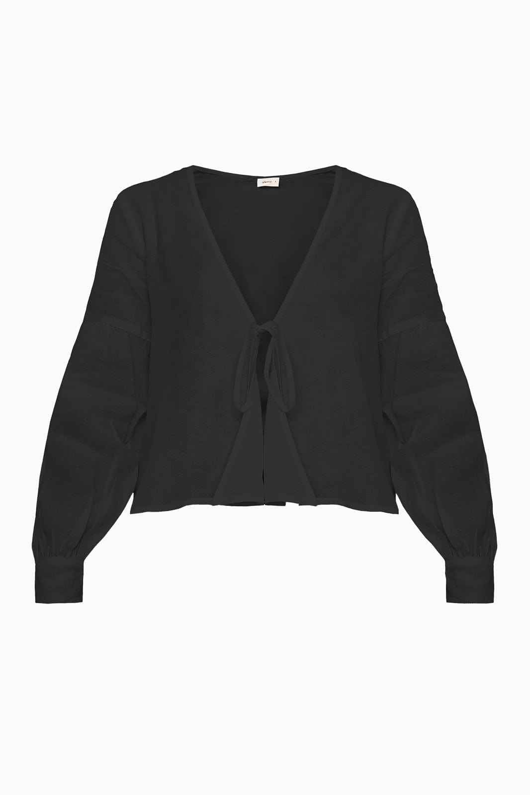 The Anna Blouse in black