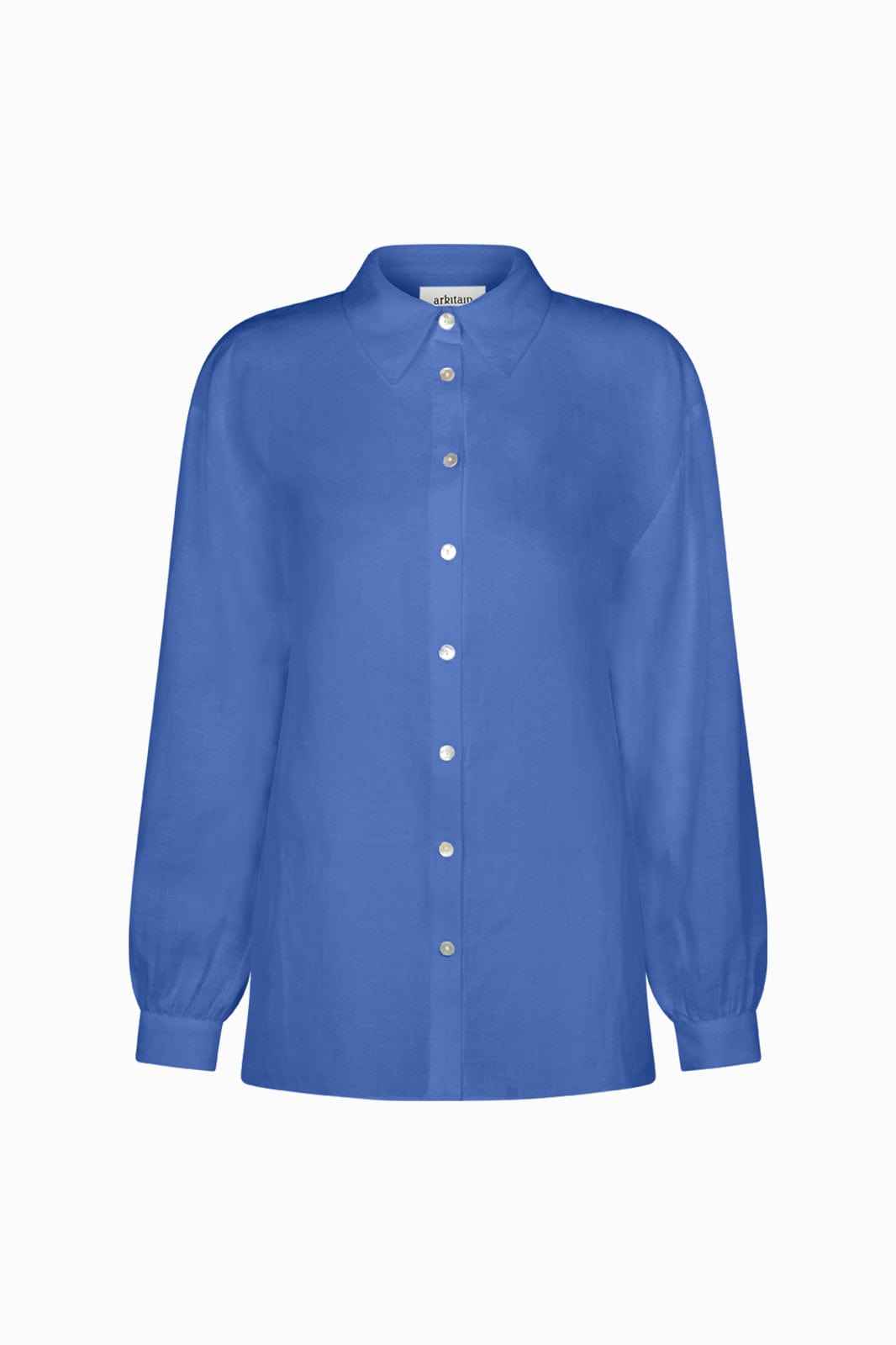 The Gina Oversized Shirt in Klein blue