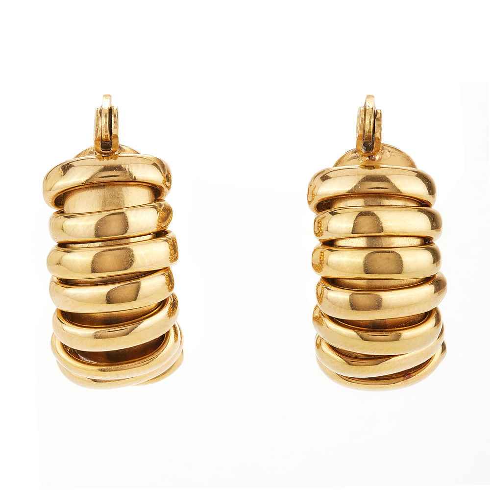 Looped Gold Hoops