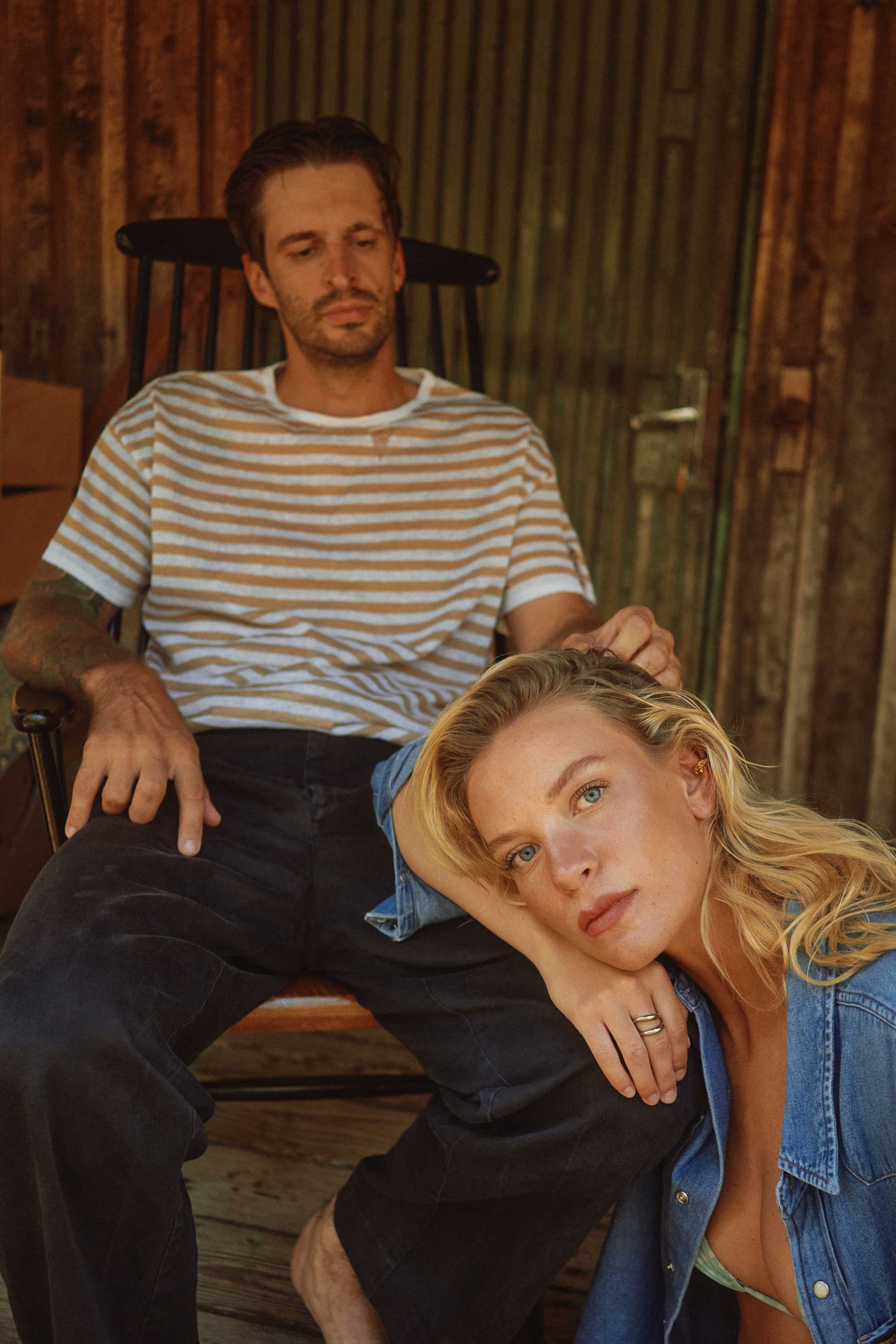 Energia 100% Linen T-shirt Sand *Unisex*